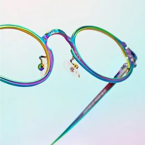 VOOGLAM Callum oval Colorful bold self  expression computer screen Glasses NEW